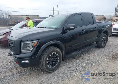 2024 Nissan Titan Pro-4X 4X4 z USA, uszkodzony, nr VIN 1N6AA1ED5RN100613